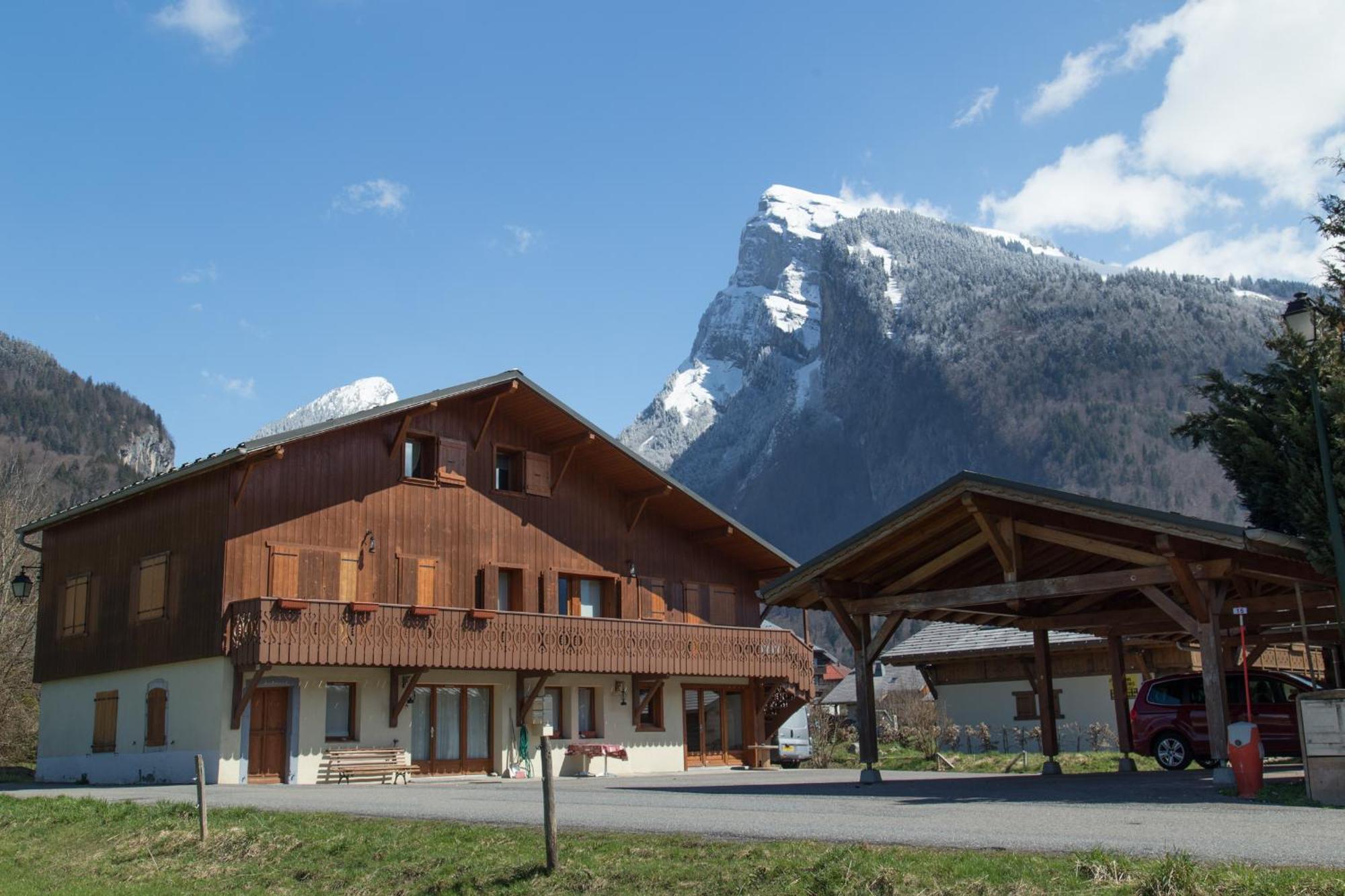 Particulier Loue 2 Appartements Communicants Dans Chalet A Samoens Jusqu A 16 Couchages Exteriör bild